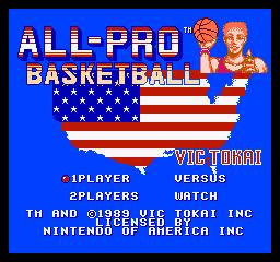 All-pro basketball