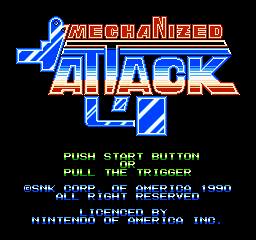 Mechanized attack