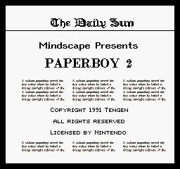 Paperboy 2