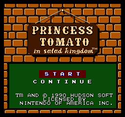 Princess tomato in salad kingdom