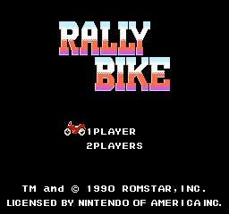 Rally bike