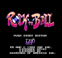 Rock and ball