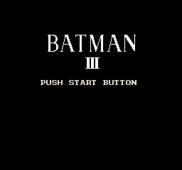 Batman 3