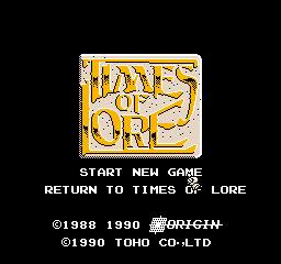 Times of Lore