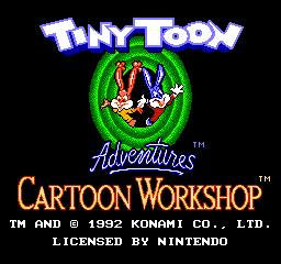 Tiny toon adventures cartoon workshop