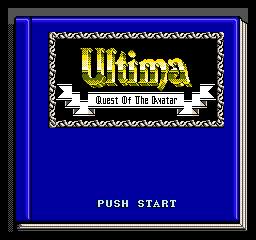 Ultima - quest of the avatar