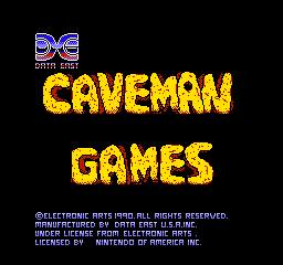 Caveman games