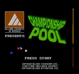 Championship pool